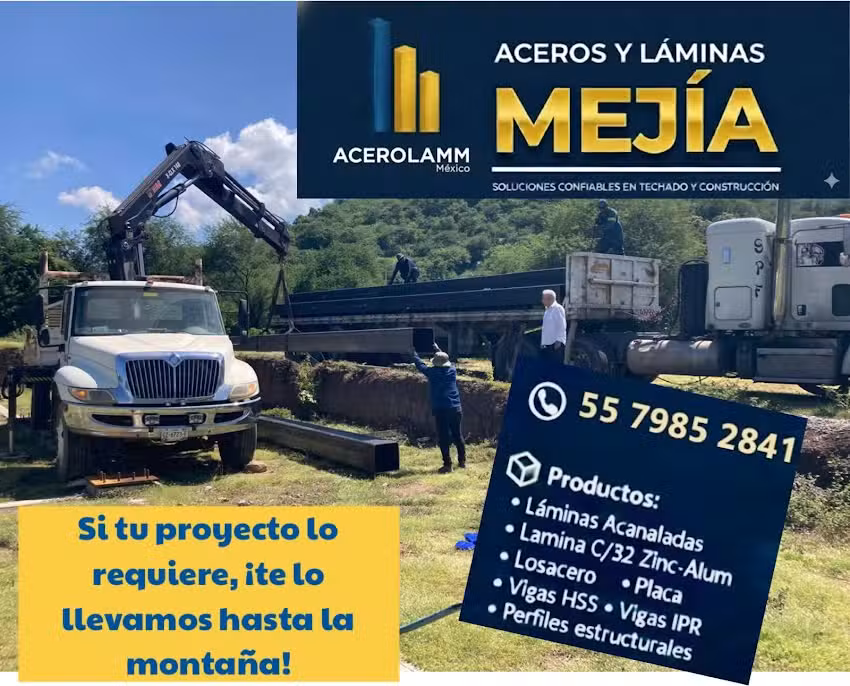ACEROLAMM M&eacute;xico, &ldquo;aceros y l&aacute;minas Mej&iacute;a&rdquo;