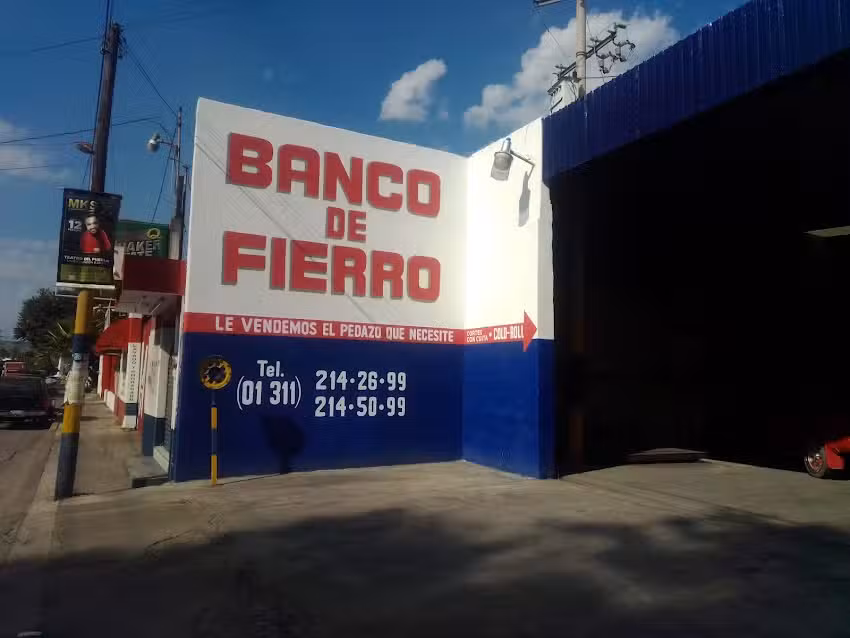 ACEROS BANCO DE FIERRO TEPIC