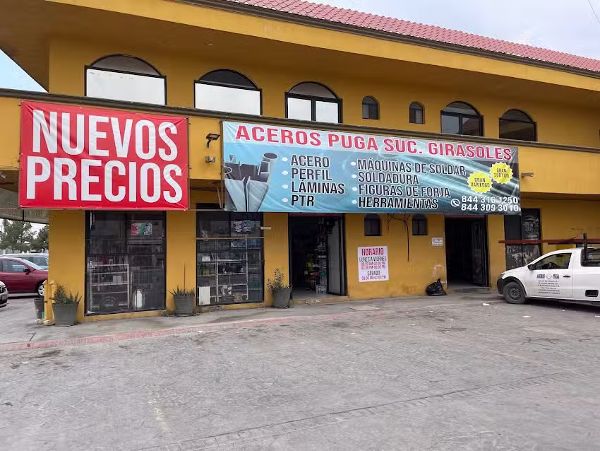 Aceros Puga sucursal girasoles