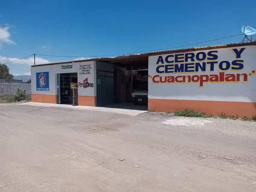 Aceros y cementos &ldquo;Cuacnopalan&rdquo;