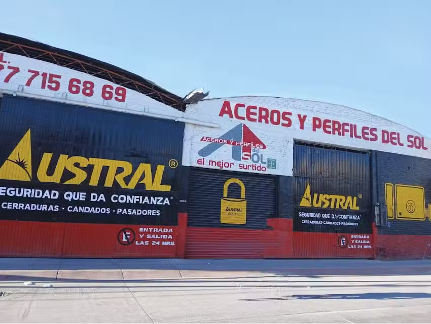 Aceros y Perfiles de Sol &ndash; R&iacute;o Mayo