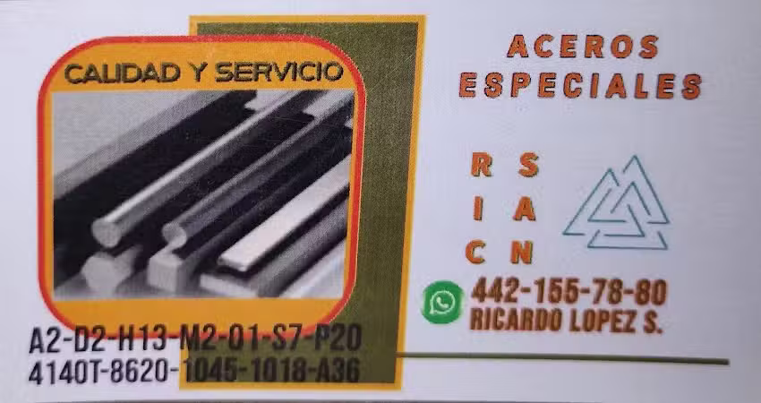 ACEROS Y PLASTICOS INDUSTRIALES RICSAN