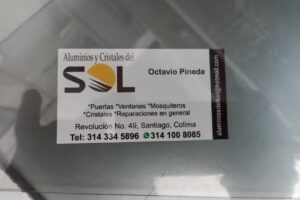 Aluminio y Cristales del Sol