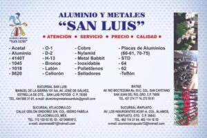 aluminio y metales san luis