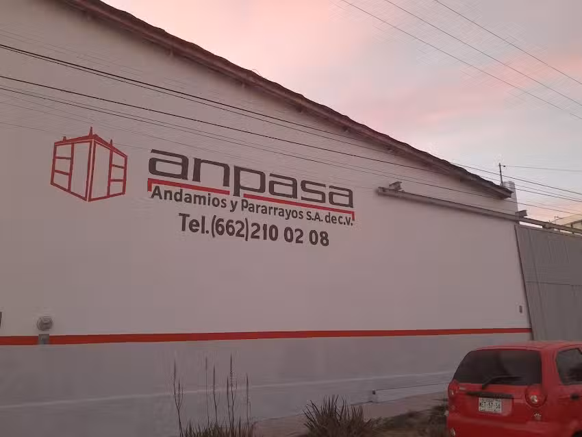 Andamios y Pararrayos &ndash; Anpasa Hermosillo