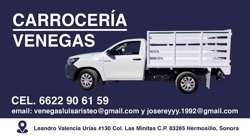 CARROCER&Iacute;A VENEGAS