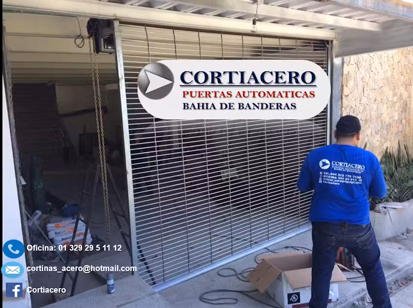 cortinas de acero , cortinas met&aacute;licas CORTIACERO VTA