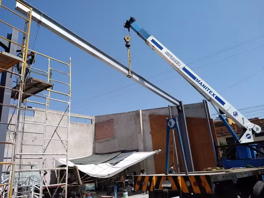 Estructuras met&aacute;licas paileria soldadura
