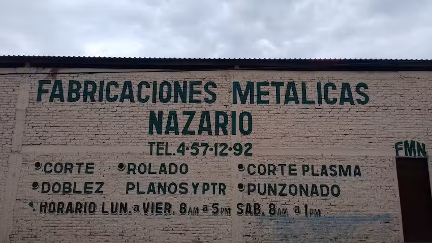 Fabricaciones Met&aacute;licas Nazario