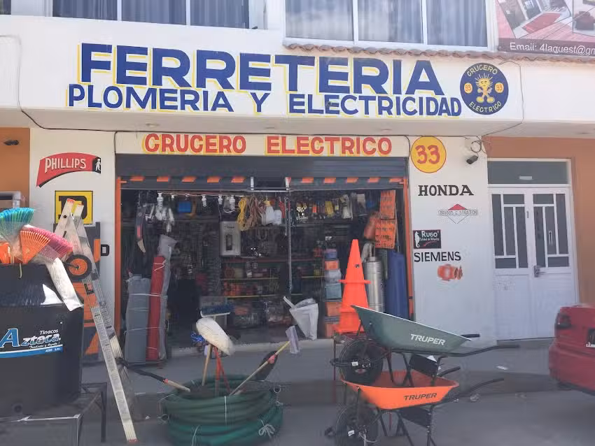 Ferreteria CRUCERO EL&Eacute;CTRICO 33