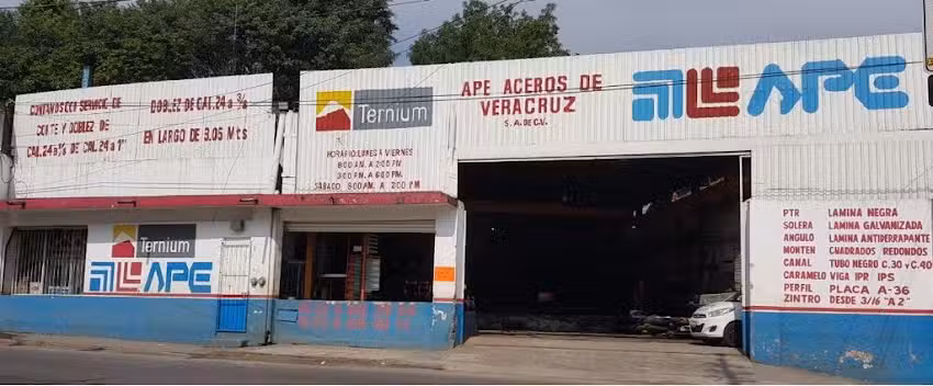 Grupo APE Aceros Sucursal Xalapa Ver.