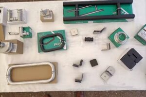 herrajes para vidrio