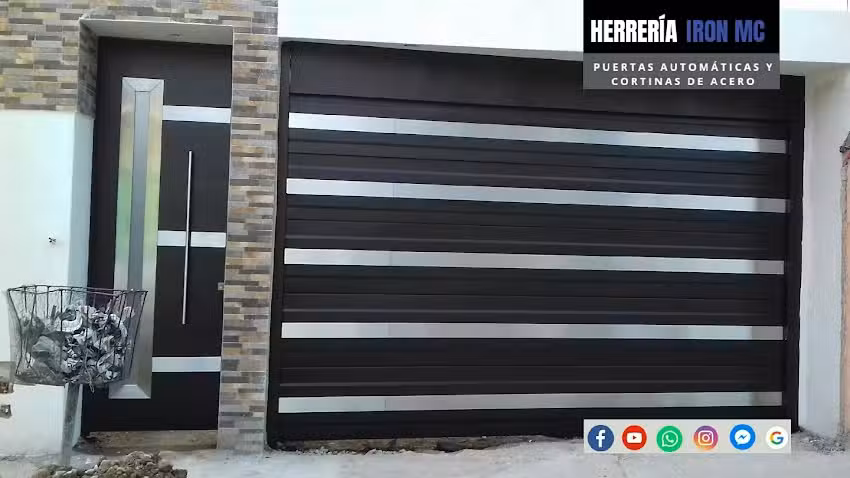 Herrer&iacute;a, Puertas Autom&aacute;ticas y Cortinas de Acero IRON MC