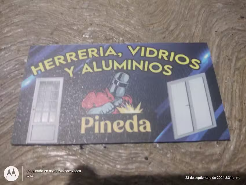 Herrer&iacute;a vidrios y aluminios PINEDA