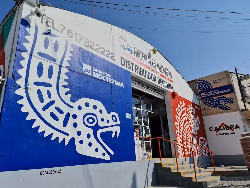 Materiales Huichapan Bodega Cementos Moctezuma