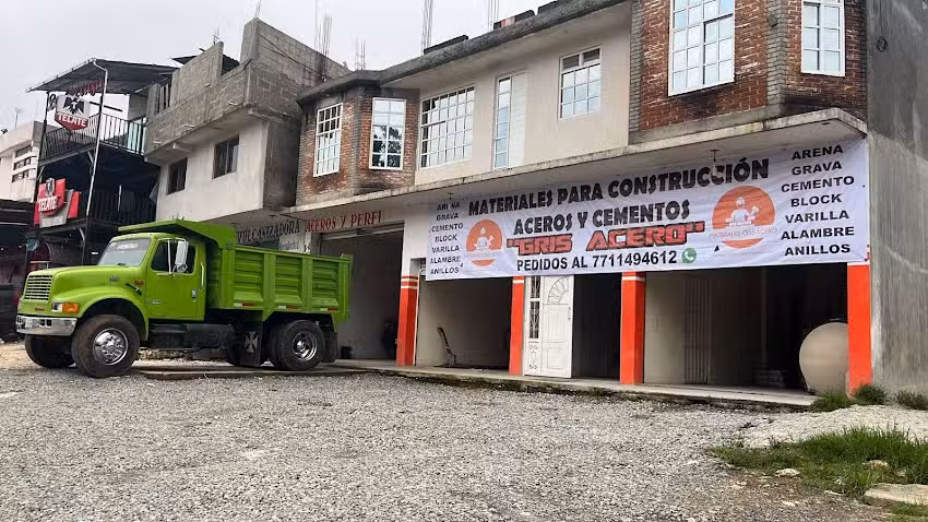 Materiales para la Construcci&oacute;n Gris Acero