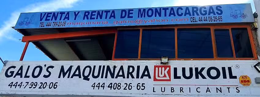 Montacargas Galo&acute;s Maquinaria