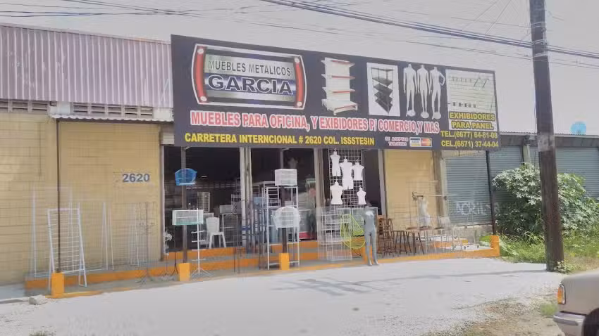 Muebles met&aacute;licos Garc&iacute;a