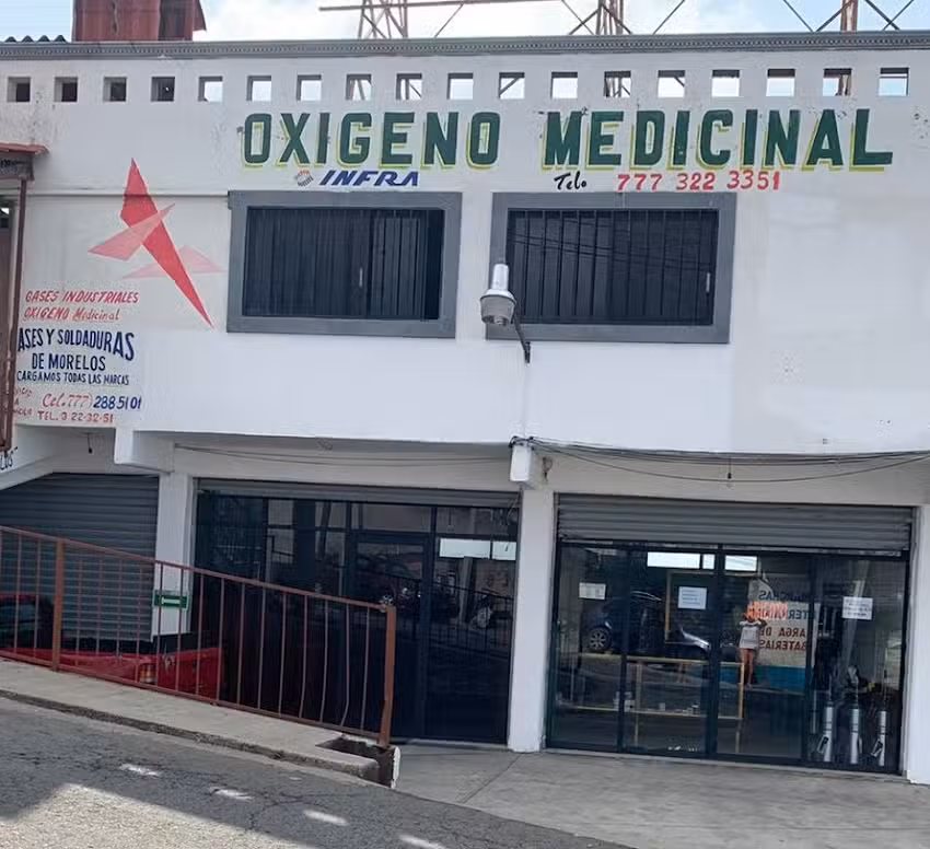 Ox&iacute;geno medicinal Gases y soldaduras de Morelos