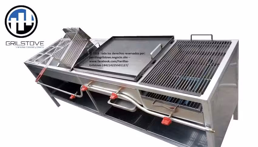 Parrillas THERMOCHEF, Cocinas, Puestos de comida, y todo para la industria Gastron&oacute;mica