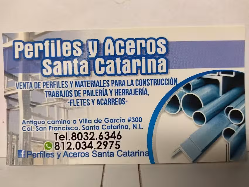 Perfiles Y Aceros Santa Catarina