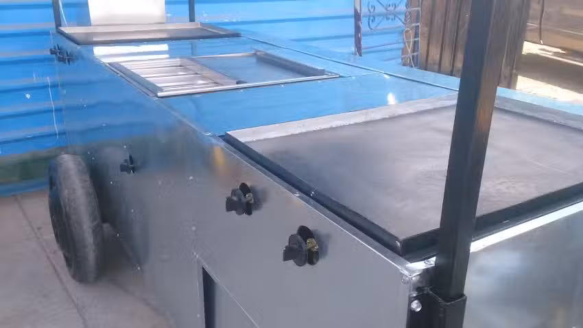 Proela-Productos para la elaboracion de alimentos(acero inoxidable)(carretas para comida)