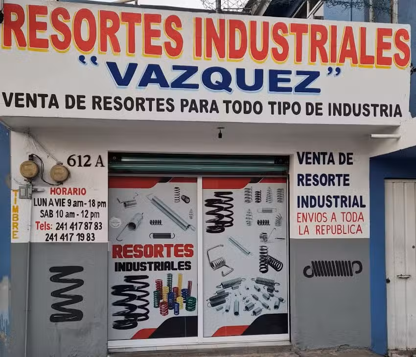 Resortes Industriales &ldquo;V&aacute;zquez&rdquo;