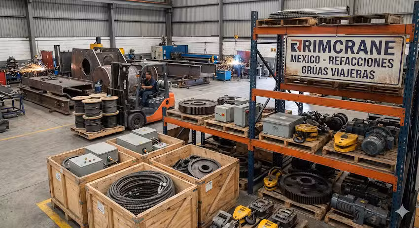 RIMCRANE GRUAS VIAJERAS &ldquo;TALLER DE SERVICIO DE REPARACION DE POLIPASTOS Y FABRICACION DE ESTRUCTURAS METALICAS&rdquo;