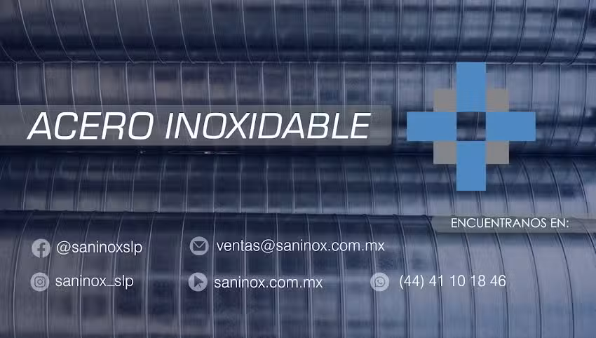 Saninox Todo en acero inoxidable