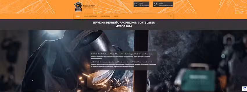 Servicios de Herrer&iacute;a M&eacute;xico | Arcotechos | Corte L&aacute;ser CNC