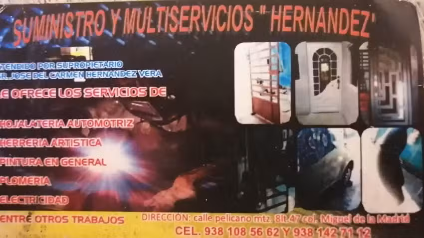 Suministro y multiservicios &ldquo;HERNANDEZ&rdquo;
