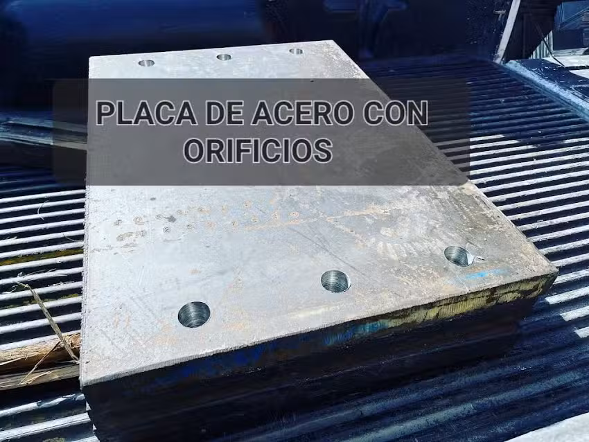 TALLER CORTE DE PLACAS DE ACERO Y SOLDADURA