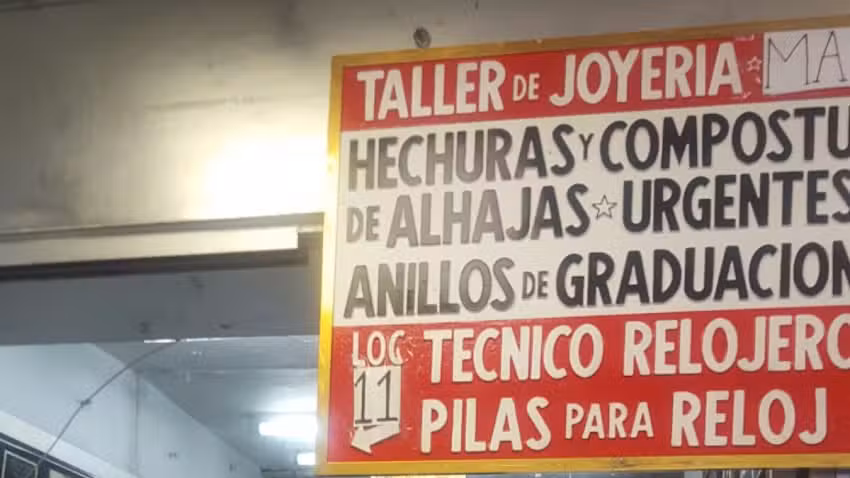 Taller de joyer&iacute;a Mark