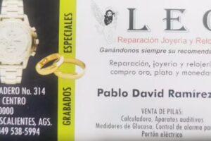 Taller de Joyer&iacute;a y Relojer&iacute;a Leo