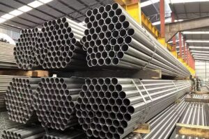 Tubos rectangulares industriales de acero