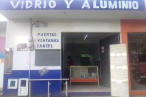 Vidrio, Aluminio & acero inoxidable