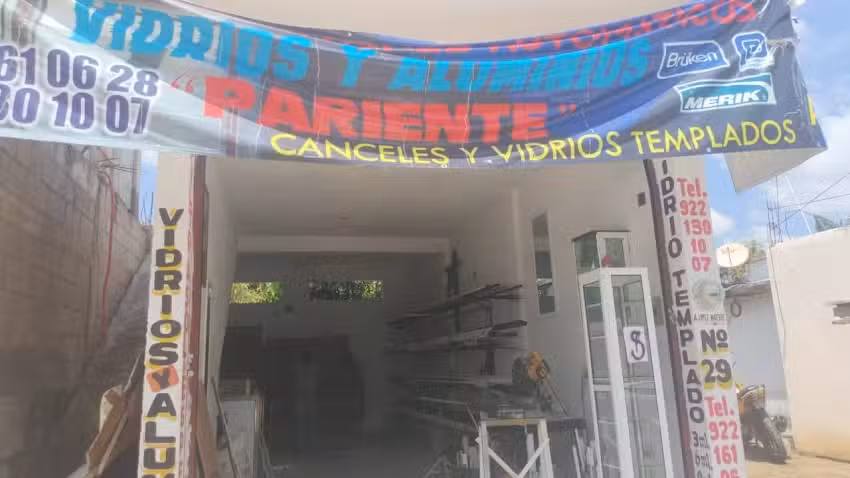 Vidrios y aluminios El Pariente